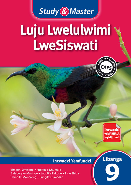 Study & Master Luju Lwelulwimi LweSiswati Incwadzi Yemfundzi Libanga 9 ISBN/SKU:9781107611818