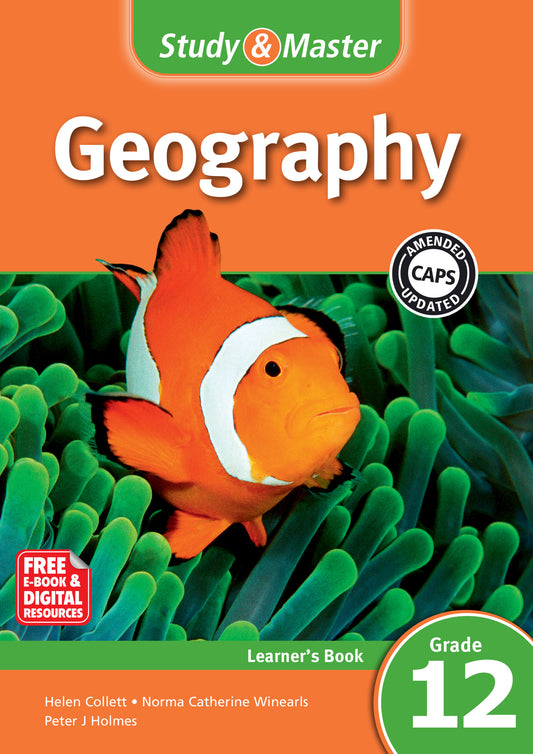 Study & Master Geography Learner's Book Grade 12 ISBN/SKU:9781107612440