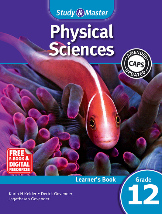 Study & Master Physical Sciences Learner's Book Grade 12 ISBN/SKU:9781107629394
