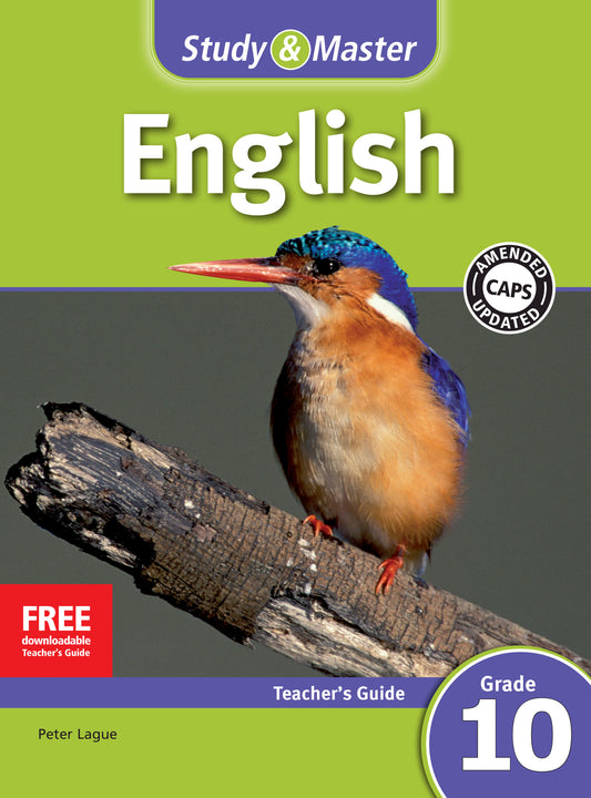 Study & Master English First Additional Language Teacher's File Grade 10 ISBN/SKU:9781107634305
