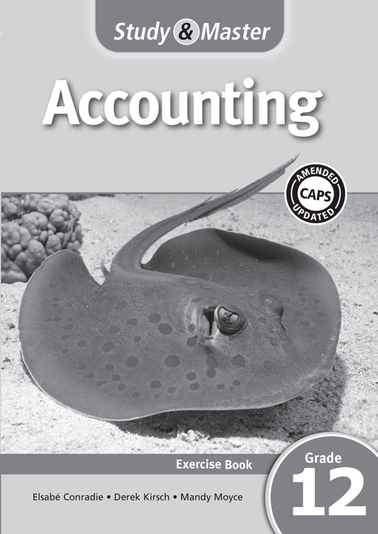 Study & Master Accounting Exercise Book Grade 12 ISBN/SKU:9781107642164