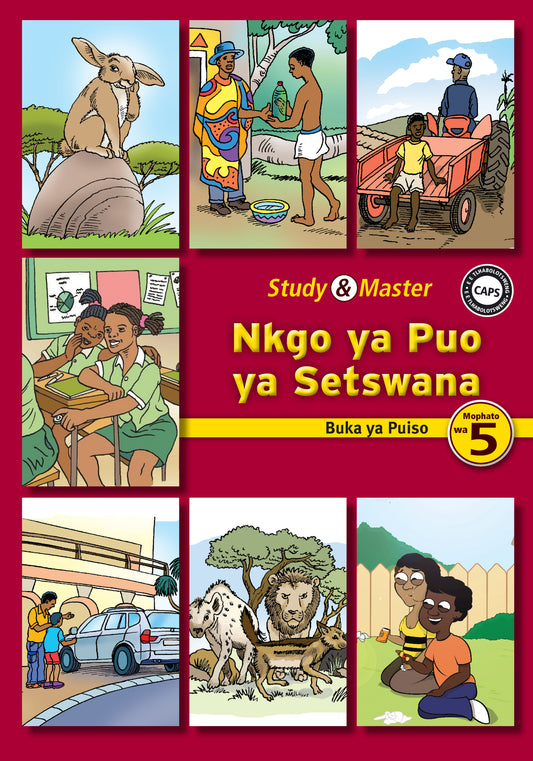 Study & Master Nkgo ya Puo ya Setswana Buka ya Puiso Mophato wa 5 ISBN/SKU:9781107643536