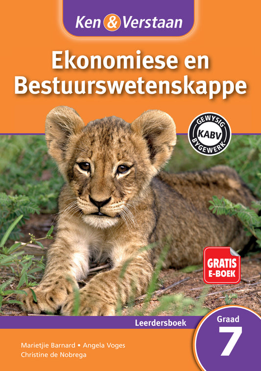 Ken & Verstaan Ekonomiese en Bestuurswetenskappe Leerdersboek Graad 7 ISBN/SKU:9781107645301