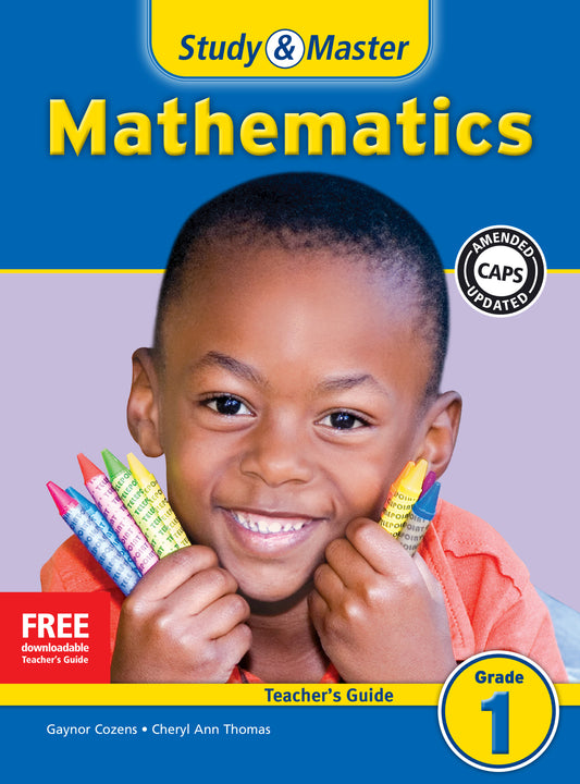 Study & Master Mathematics Teacher's File Grade 1 ISBN/SKU:9781107647244