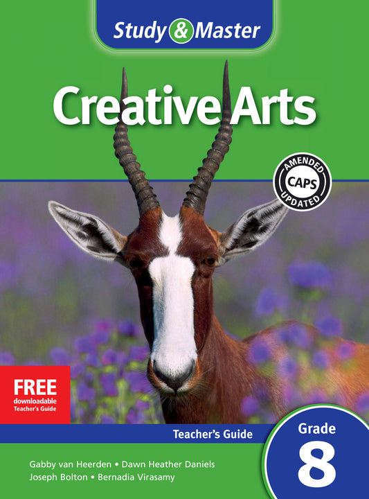 Study & Master Creative Arts Teacher's Guide Grade 8 ISBN/SKU:9781107652798