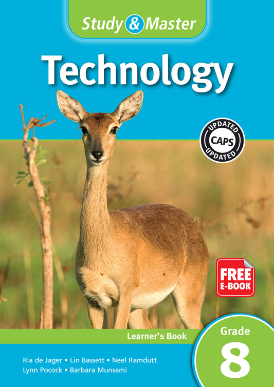 Study & Master Technology Learner's Book Grade 8 ISBN/SKU:9781107653870