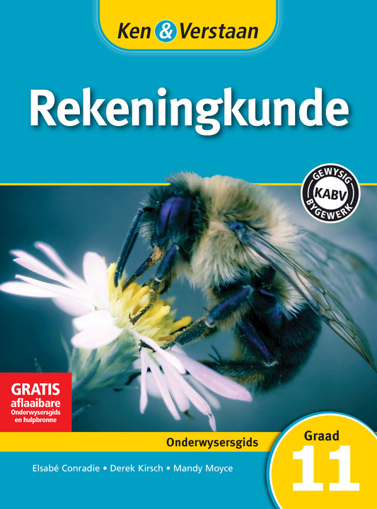 Ken & Verstaan Rekeningkunde Onderwysersgids Graad 11 ISBN/SKU:9781107654013