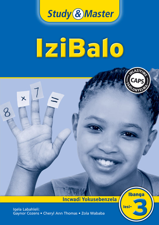 Study & Master IziBalo Incwadi Yokusebenzela Ibanga lesi-3 ISBN/SKU:9781107656765