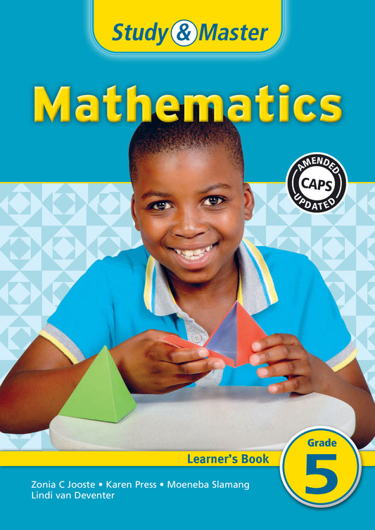 Study & Master Mathematics Learner's Book Grade 5 ISBN/SKU:9781107657700