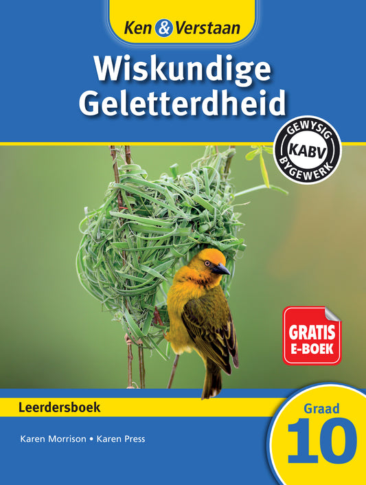 Ken & Verstaan Wiskundige Geletterdheid Leerdersboek Graad 10 ISBN/SKU:9781107658646
