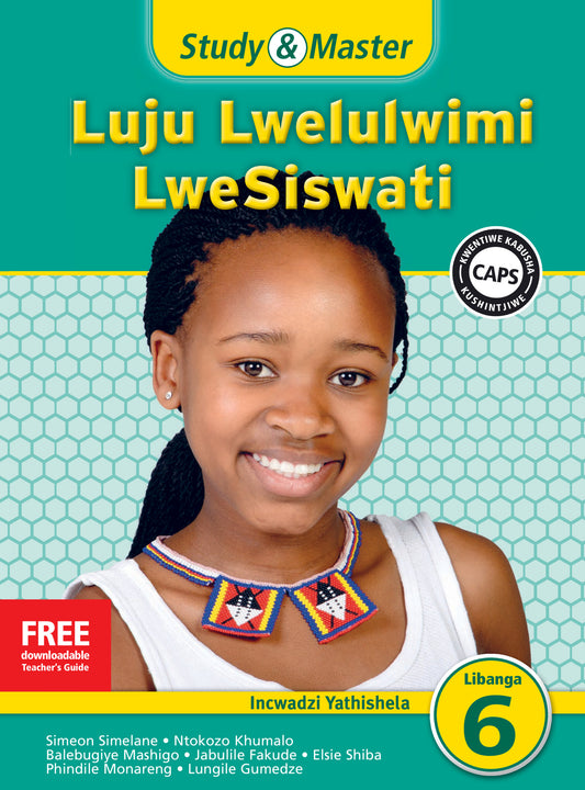 Study & Master Luju Lwelulwimi LweSiswati Incwadzi Yathishela Libanga lesi-6 ISBN/SKU:9781107659902
