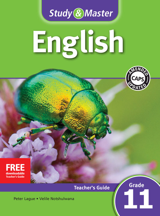 Study & Master English First Additional Language Teacher's Guide Grade 11 ISBN/SKU:9781107660267