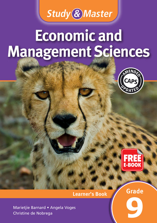 Study & Master Economic and Management Sciences Learner's Book Grade 9 ISBN/SKU:9781107665262