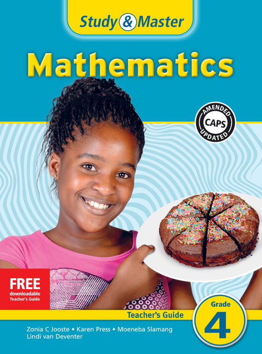 Study & Master Mathematics Teacher's Guide Grade 4 ISBN/SKU:9781107671416