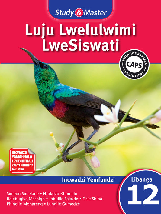 Study & Master Luju Lwelulwimi LweSiswati Incwadzi Yemfundzi Libanga le-12 ISBN/SKU:9781107679894