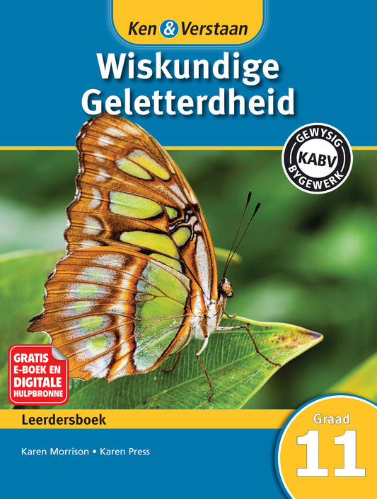 Ken & Verstaan Wiskundige Geletterdheid Leerdersboek Graad 11 ISBN/SKU:9781107685932