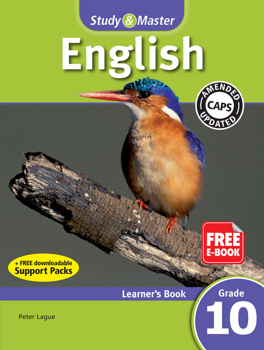 Study & Master English First Additional Language Learner's Book Grade 10 ISBN/SKU:9781107692015