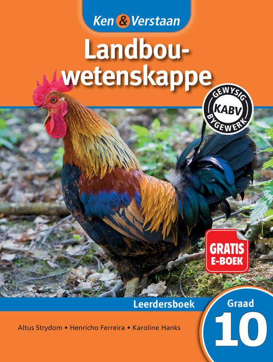 Ken & Verstaan Landbouwetenskappe Leerdersboek Graad 10 ISBN/SKU:9781107694392