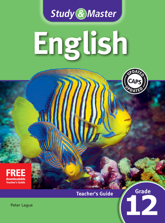 Study & Master English First Additional Language Teacher's Guide Grade 12 ISBN/SKU:9781107699816