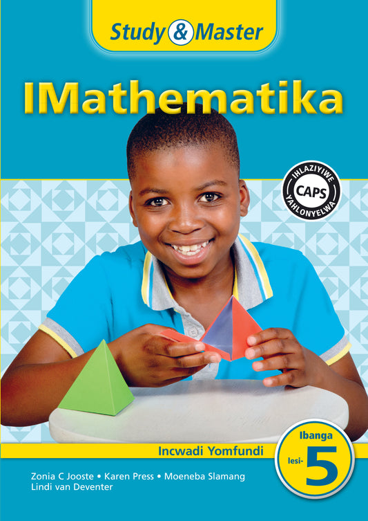 Study & Master IMathematika Ibanga 5 Incwadi Yomfundi ISBN/SKU:9781108400251