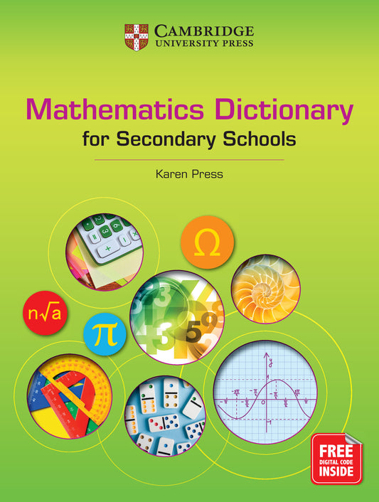 The Cambridge Mathematics Dictionary for FET ISBN/SKU:9781108406284
