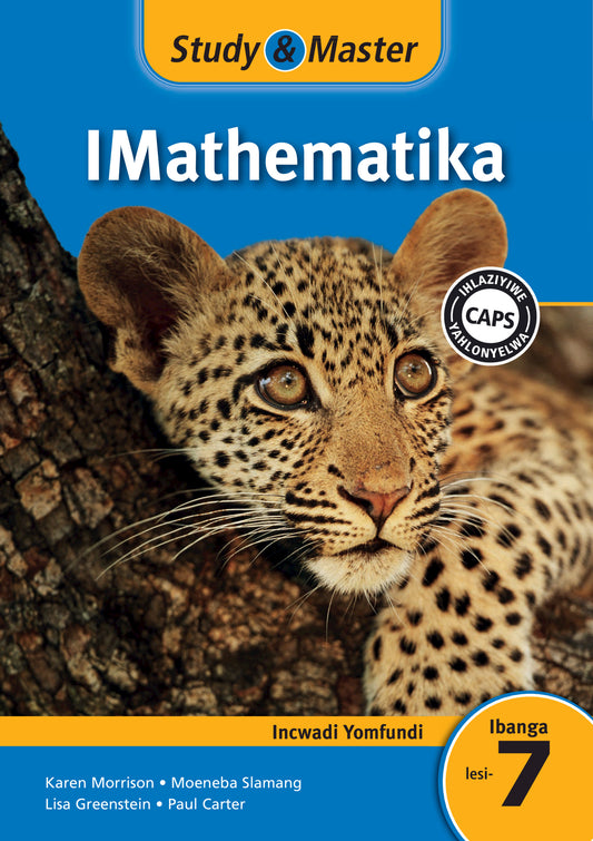 Study & Master IMathematika Ibanga 7 Incwadi Yomfundi ISBN/SKU:9781108438025