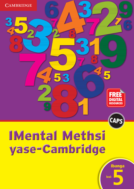 Cambridge Mental Maths Ibanga 5 isiXhosa ISBN/SKU:9781108438056