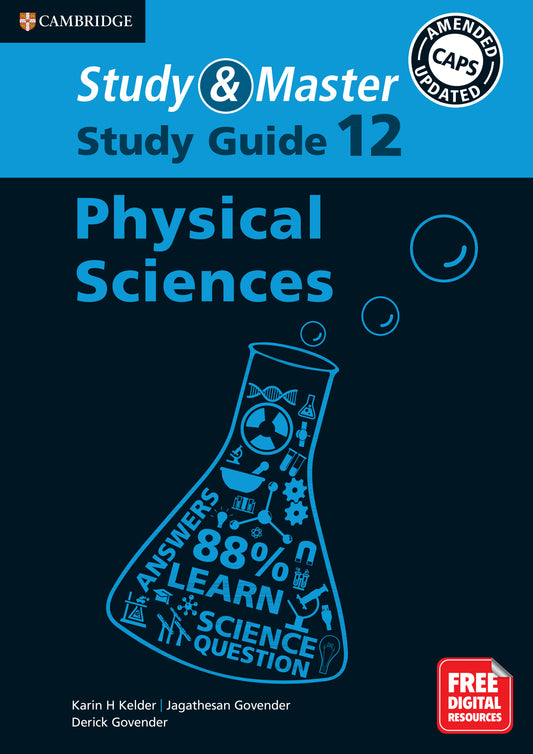 Study & Master Physical Sciences Study Guide Grade 12 ISBN/SKU:9781108629348