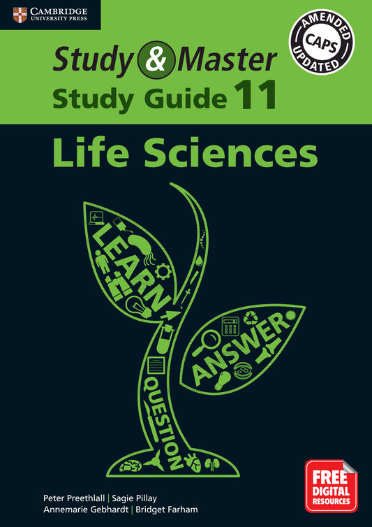 Study & Master Life Sciences Study Guide Grade 11 ISBN/SKU:9781108629362