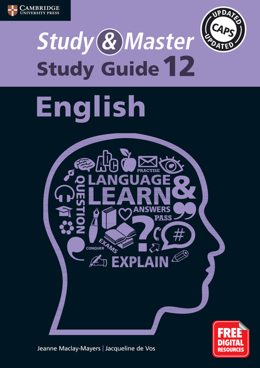 Study & Master English Study Guide Grade 12 ISBN/SKU:9781108650632