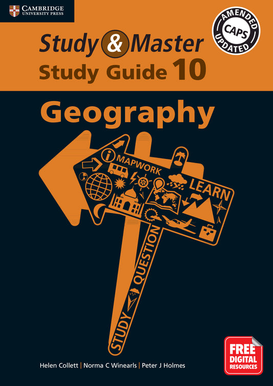 Study & Master Geography Study Guide Grade 10 ISBN/SKU:9781108650649