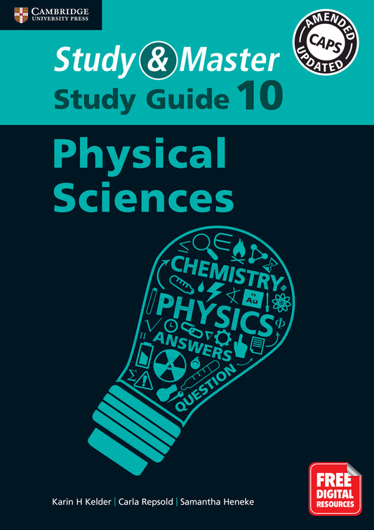 Study & Master Physical Sciences Study Guide Grade 10 ISBN/SKU:9781108673167