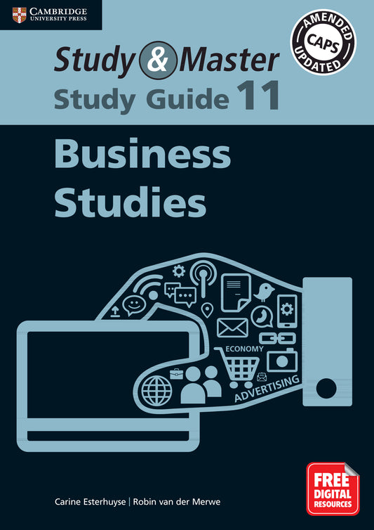 Study & Master Business Studies Study Guide Grade 11 ISBN/SKU:9781108868457