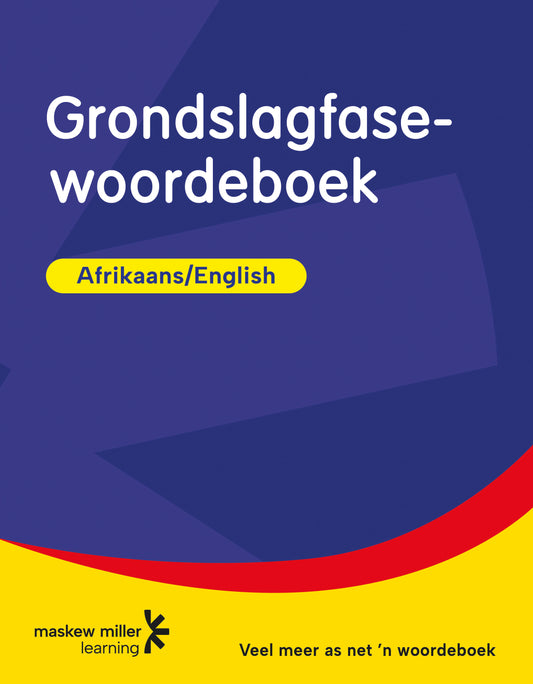 Maskew Miller Learning Foundation Phase Dictionary Afrikaans/English ISBN/SKU: 9781485721550
