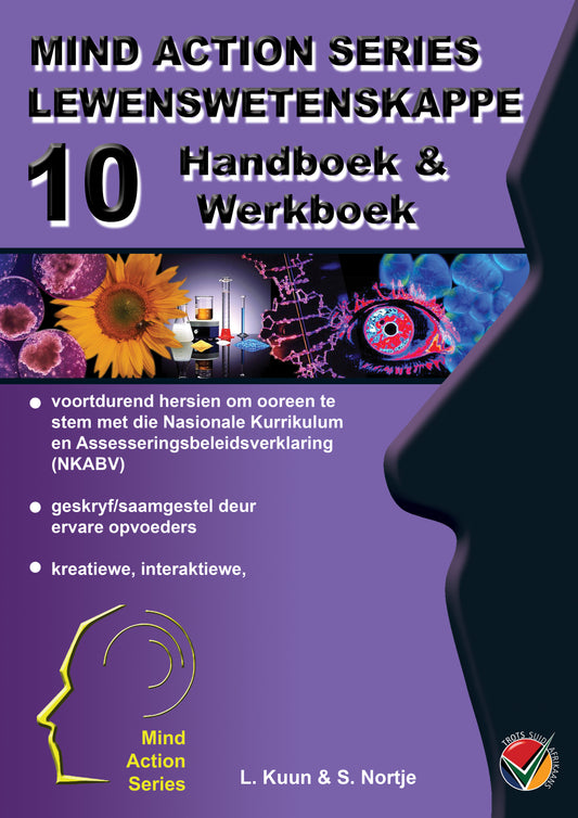 Mind Action Series Lewenswetenskap Handboek & Werkboek NKABV (2019) GR 10 Printed-Bound ISBN/SKU: 9781776116072 (LFS107)
