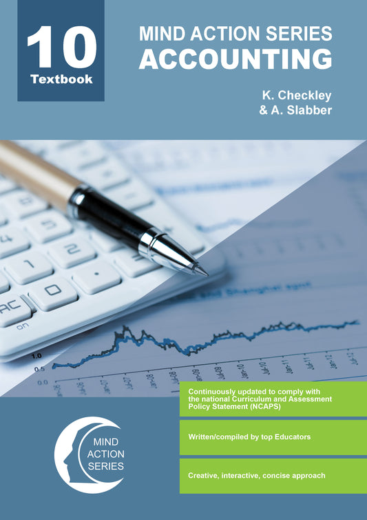 Mind Action Series Accounting Textbook NCAPS (2022) GR 10 Printed ISBN/SKU: 9781776118663 (ACC 111)