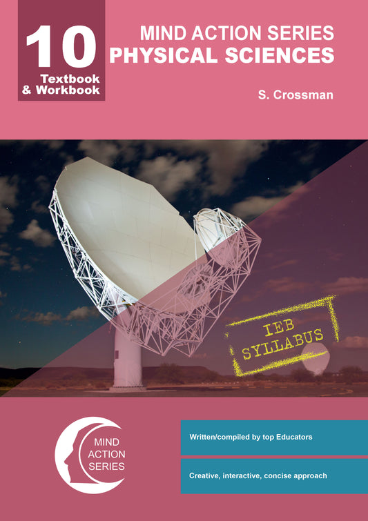 Mind Action Series Physical Science Textbook & Workbook IEB GR 10 Print-Punched ISBN/SKU: 9781776119837 (SCI 92)