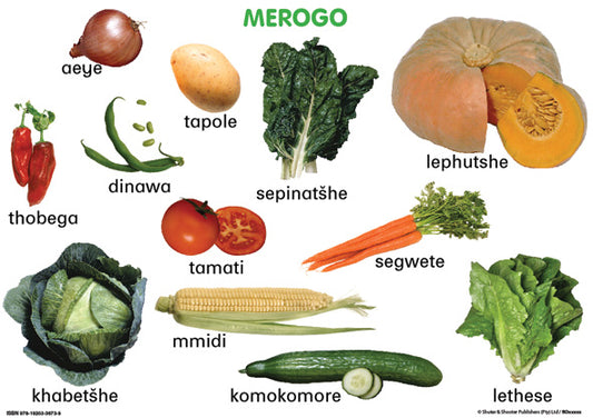 Chart: Junior Setswana Vegetables A2