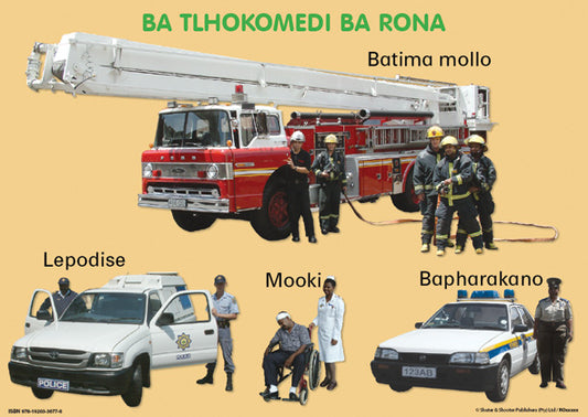 Chart: Junior Setswana  People Who Protect Us A2