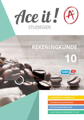 Ace it! Rekeningkunde Graad 10 ISBN/SKU: 9781920356101