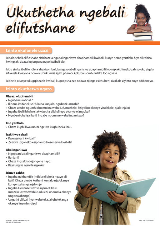 Chart: Talking About A Short Story (Isixhosa) Ukuthetha  A2