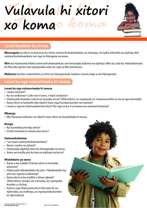 Chart: Talking About A Short Story (Xitsonga) A2 (Flat)