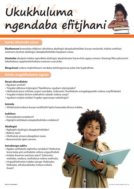 Chart: Talking About A Short Story (Ndebele) A2