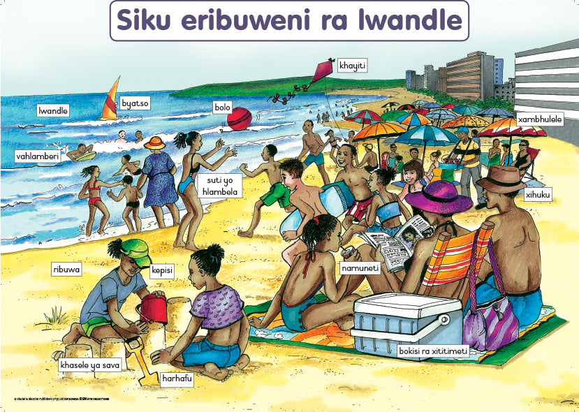 Chart: A Day At The Beach Xitsonga A2