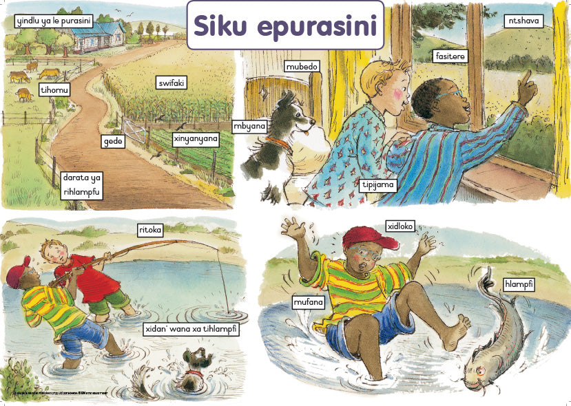 Chart: A Day At The Farm Xitsonga A2