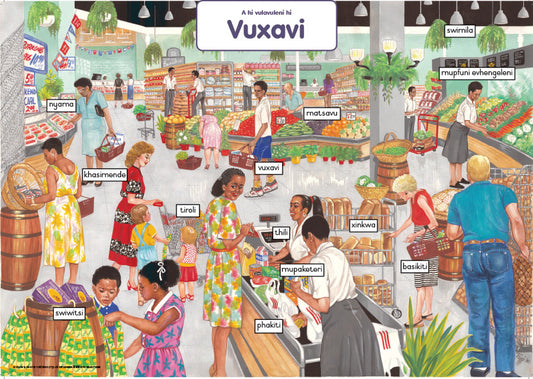 Chart: Lets Talk About Shopping Xitsonga A2