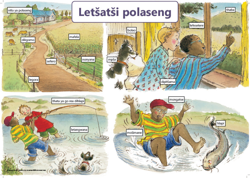 Chart: A Day At The Farm Sepedi A2