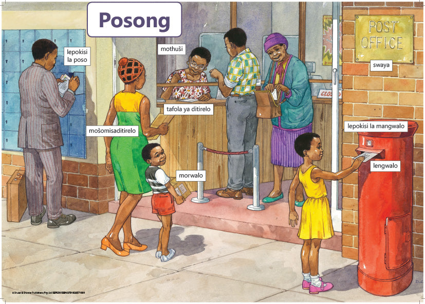 Chart: The Post Office Sepedi A2