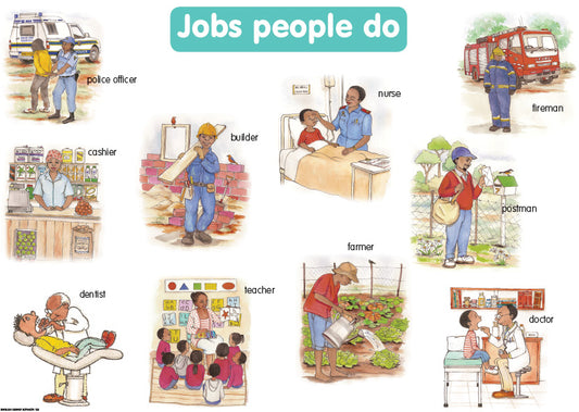 Chart: Jobs People Do Sepedi A2