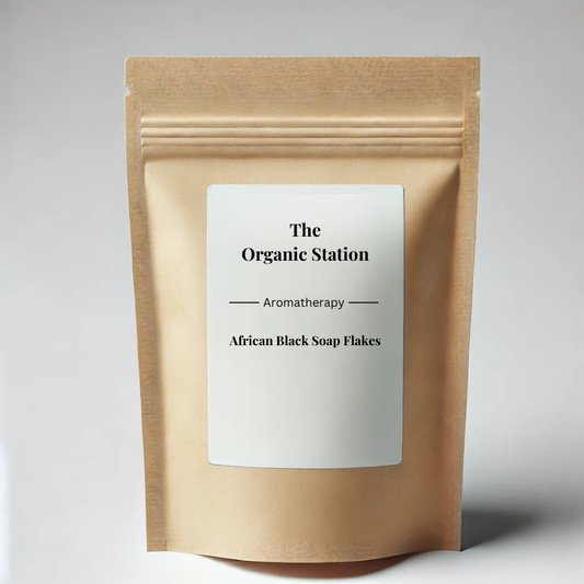 The Organic Station African Black Soap Flakes